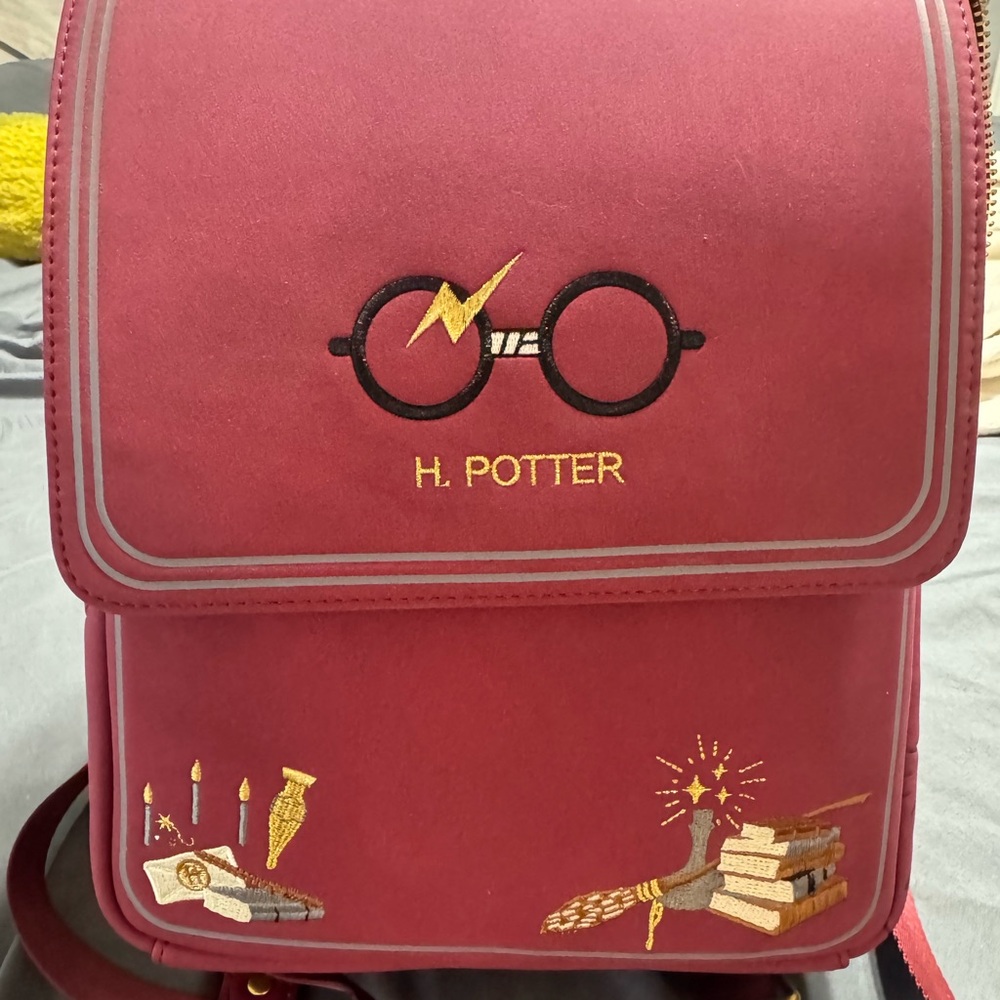 Loungefly Red Harry Potter Backpack